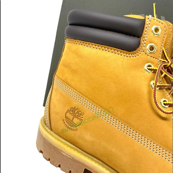 Timberland Prm 6in Waterproof Men Boot Wheat - Picture 6 of 12